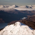 Ben Lomond and Loch Lomond from the air